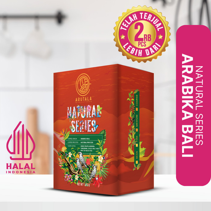 

Ready ARUTALA Natural Series - Arabika Bali 200 gram