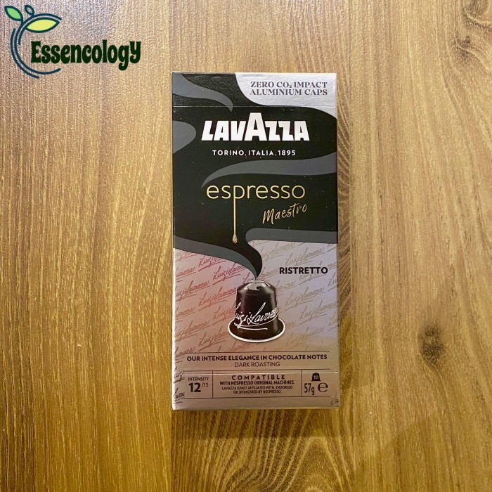 

Ready Lavazza Nespresso Maestro & iTierra! Organic Alumunium Coffee Capsules