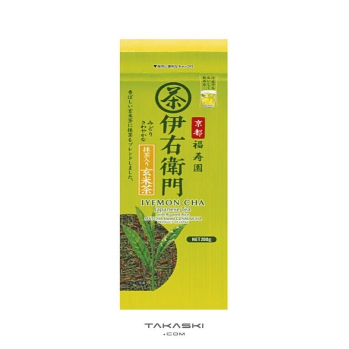 

Ready Ujinotsuyu Fukujuen Iyemon Cha Genmaicha /Teh Bubuk Kasar Jepang
