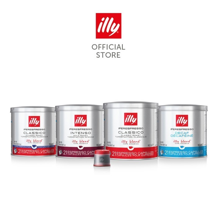 

Ready illy coffee - Iperespresso Capsules - 21 capsules
