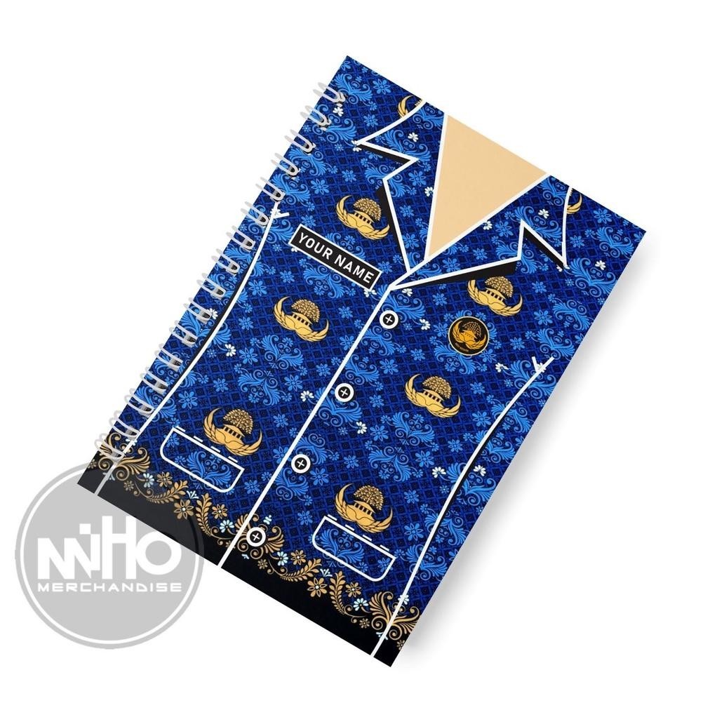 

SERAGAM KORPRI TERBARU JILID KAWAT SPIRAL KERTAS HVS / HARDCOVER / 60 LEMBAR / BERGARIS BISA COD