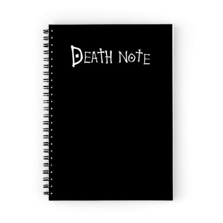 

BUKU DEATH NOTE NOTEBOOK DEATH NOTE CUSTOM UKURAN A5 BERGARIS DAN POLOS ISI 100 HALAMAN SIAP KIRIM