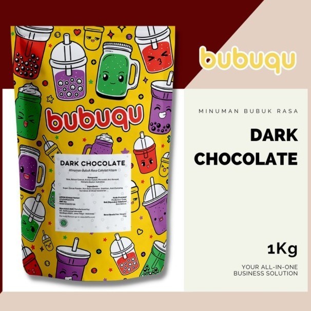 

Bubuqu Powder Drink Dark Choco - Bubuk Numan Cokelat 1 Kg