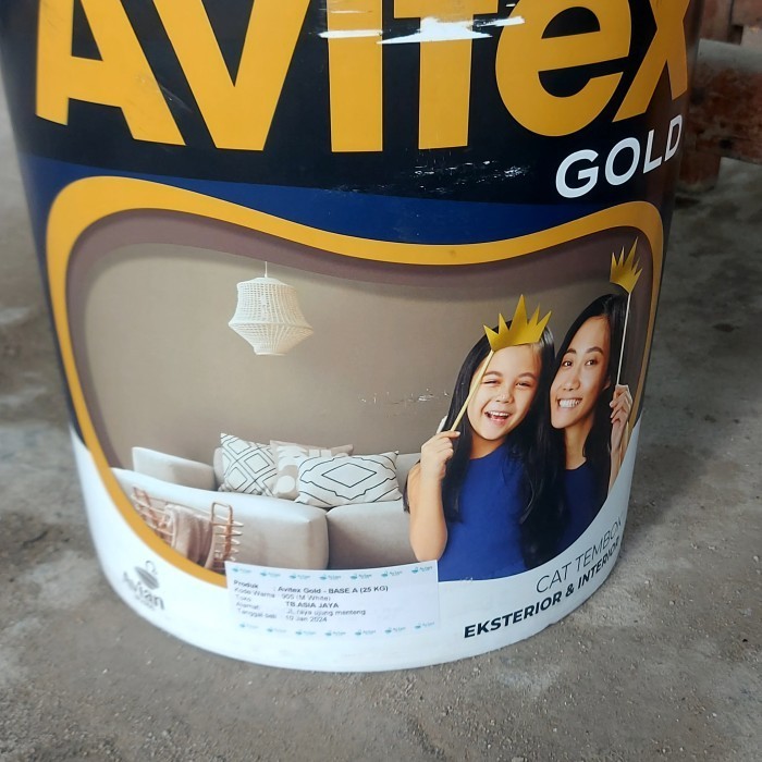 avitex gold 25 kg tinting
