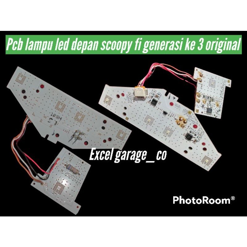 PCB Lampu Depan Honda Scoopy FI ESP K93 2017 2019 Original