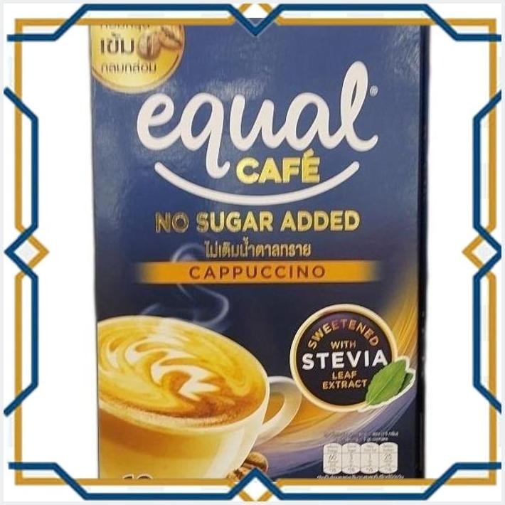 

[GDS] EQUAL CAFE NO SUGAR ADDED CAPPUCCINO ISI 10 S