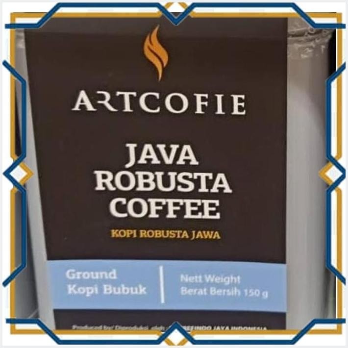 

[GDS] ARTCOFIE JAVA ROBUSTA COFFEE GROUND TIN BOX 150 GR