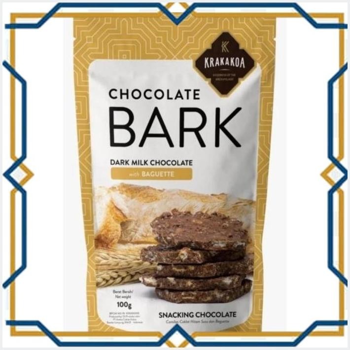 

[GDS] KRAKOA CHOCOLATE BARK DARK MILK CHOCOLATE WITH BAGUETTE