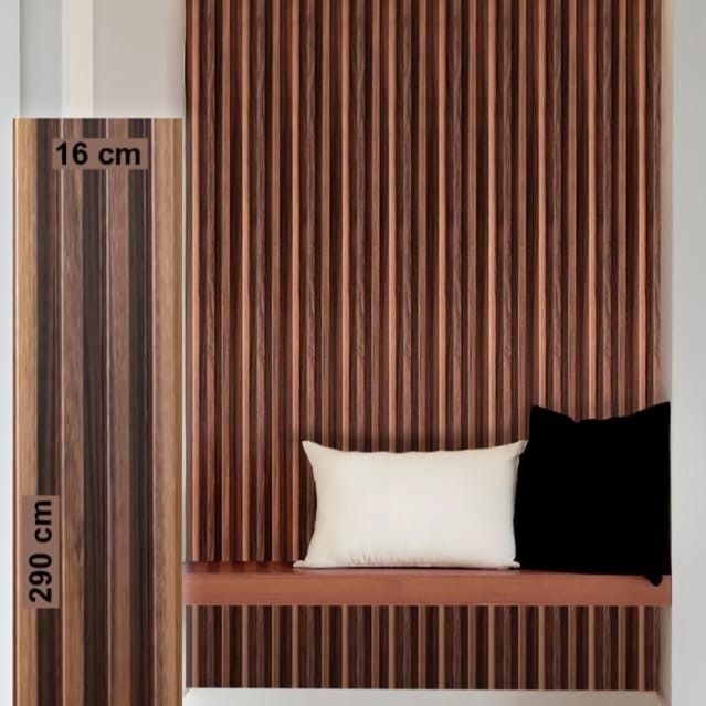 Asli Wallpanel Wood Panel Wpc Panel Wall Panel Kayu Dinding Uk 290Cm X