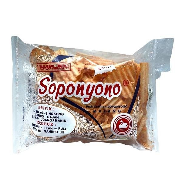 

SOPONYONO KRIPIK SINGKONG KEJU 140 GR PAK