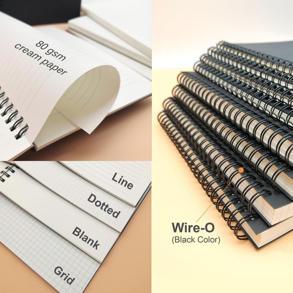 

NOTEBOOK NOTES BOOK JURNAL JOURNAL A5 BUKU CATATAN BUKU TULIS PLANNER SPIRAL AESTHETIC TERLARIS