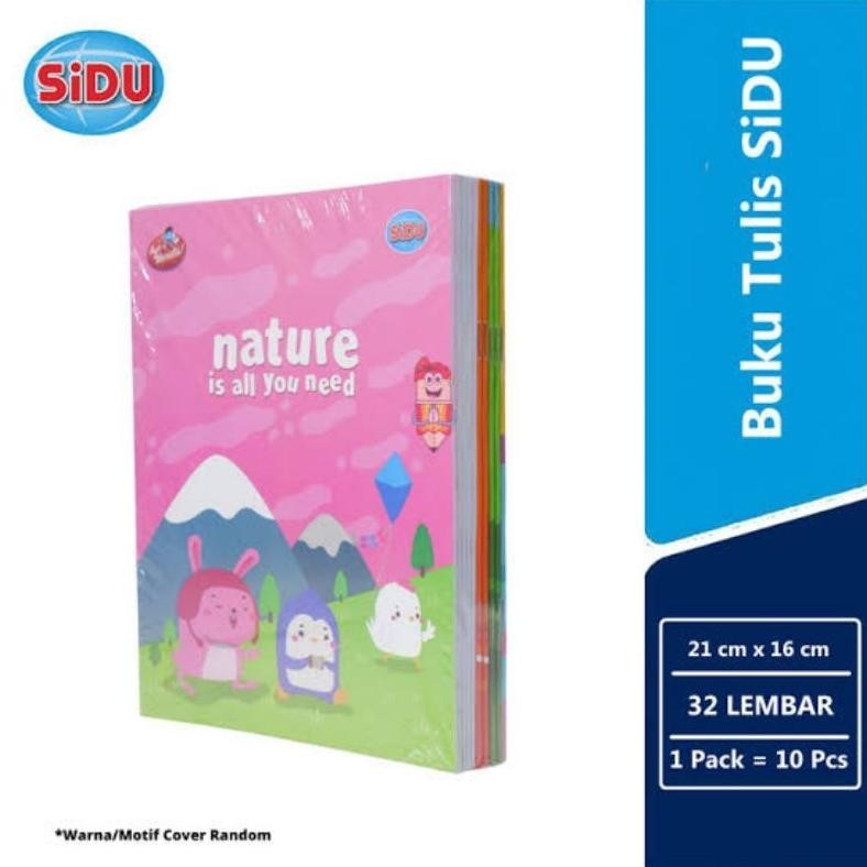 

BUKU TULIS SIDU 32 LEMBAR [ PACK 10 PCS ] COD