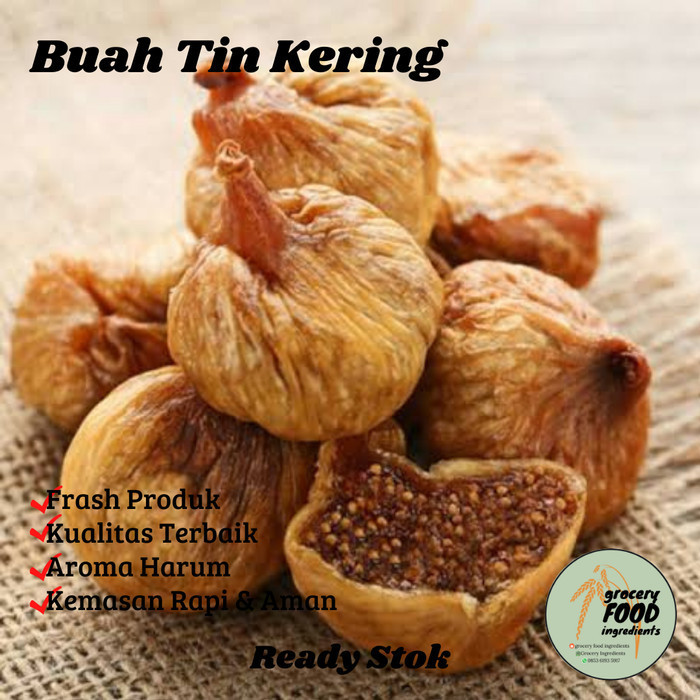 

Buah Tin Kering 250 Gram / Figs Dried / Dry Figs