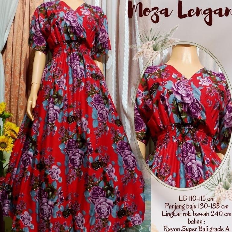 Longdress Moza Lengan // Dress Moza Bali // Moza Bali // Dress Moza 6.6