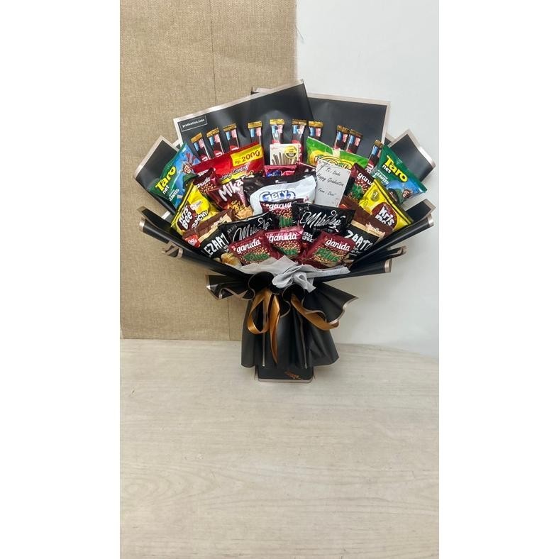 

Buket Jajan Wrapping Premium Dengan Jajan Bermacam-Macam [Ready Cod[Terlaris]Produk][Gratis Ongkir]