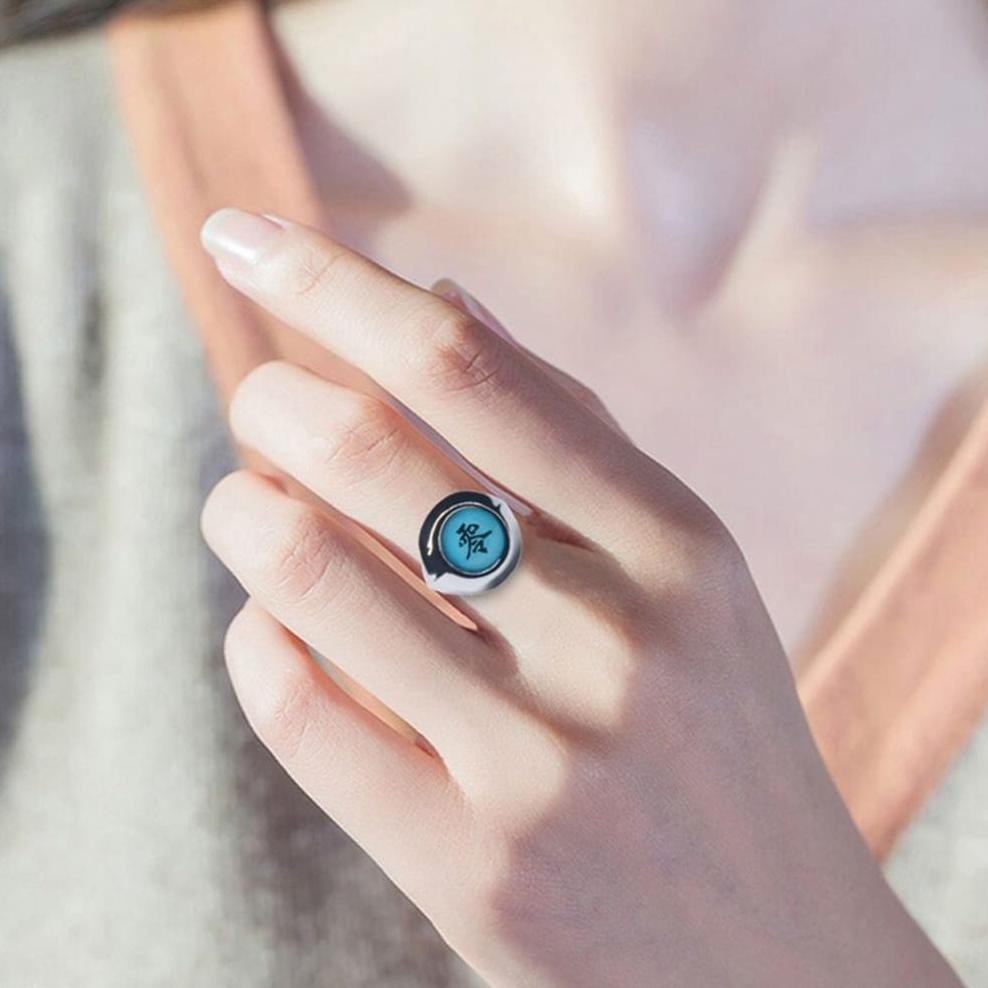 fg-80 Gaya Aksesoris Bliss Cincin Jewelry Ring Cosplay Cartoon With Chain Figure Anime Jepang Desain