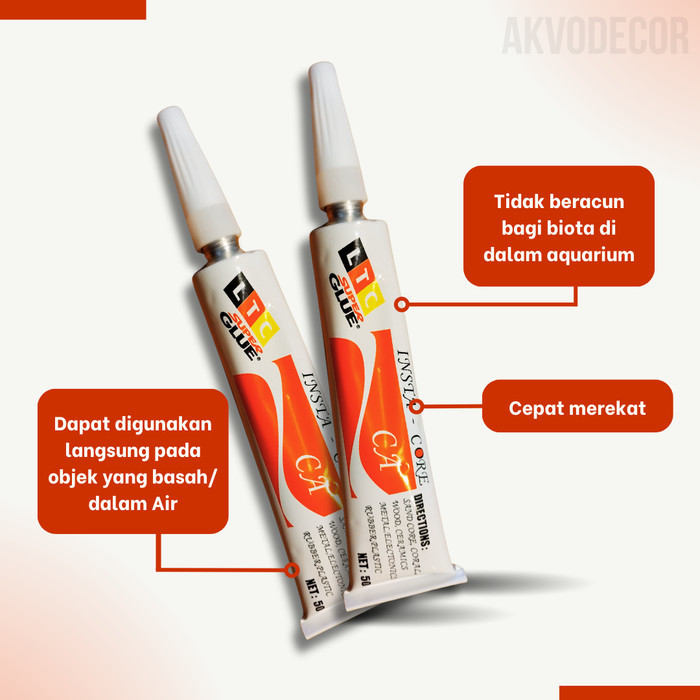 

LTC Super Glue 50g / Lem Koral / Coral Glue K01