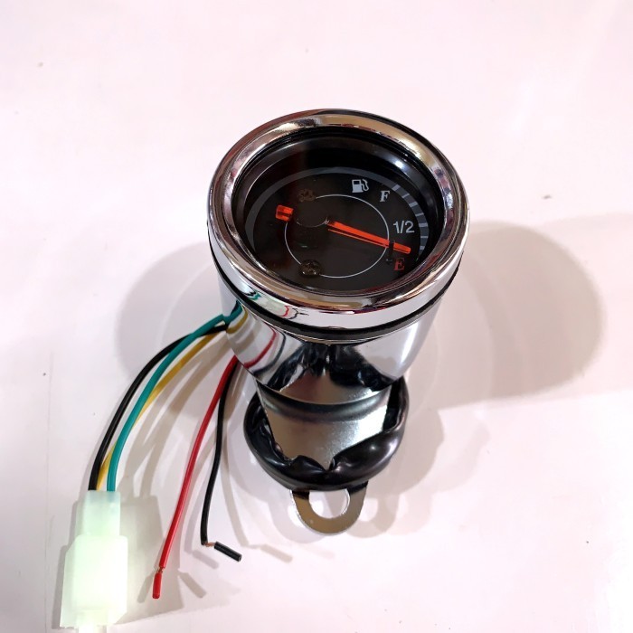 Fuel Meter Ampere Bensin Jarum Led Universal Motor