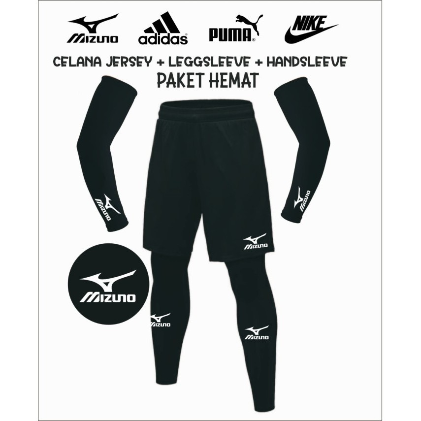 Ready GaleriSerba Lengkap Paket Olahraga Pria Manset Kaki Manset Tangan