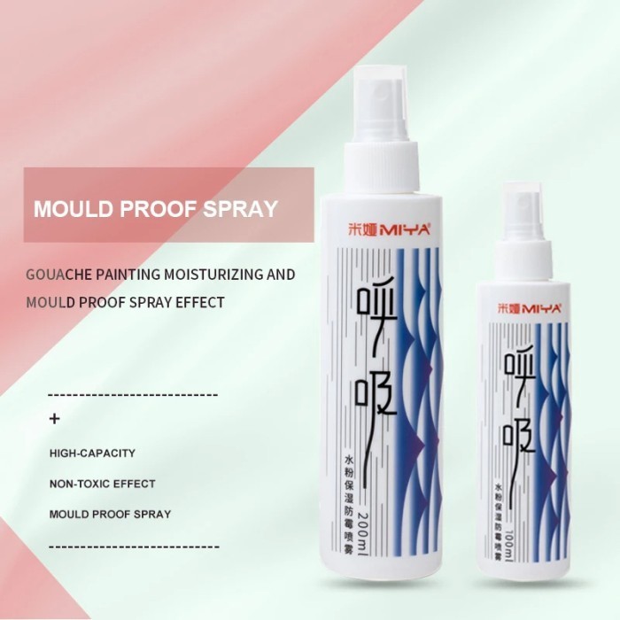 

Ready Miya Himi Moisturized Gouache Spray 100ml Medium Cat Gouache K01