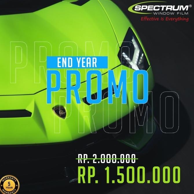 Kaca Film Spectrum Full Blok