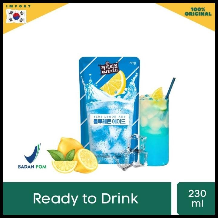 

Jardin Pouch Blue Lemonade - Minuman Khas Korea Rasa Lemon