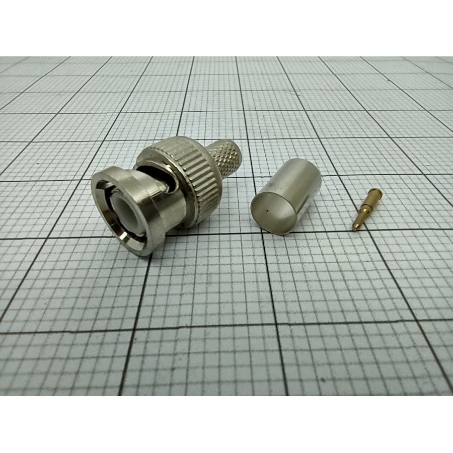 BNC Connector RG58 Crimp Ring / RG58 BNC Konektor connector bnc rg58