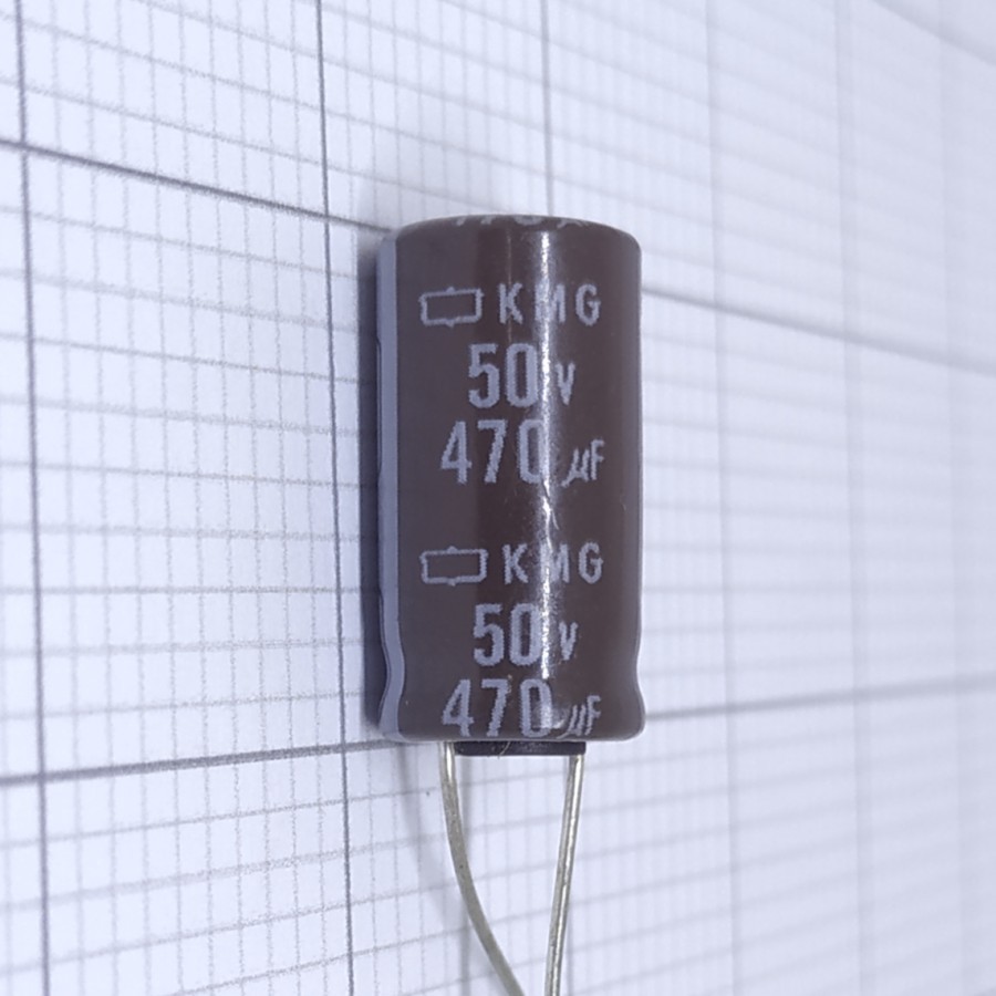 Elco 470uf 50v / Kapasitor Elco 470uf 50v / Elco 470 - 50V