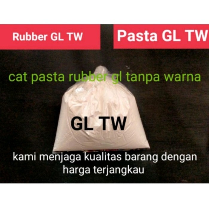 

Cat sablon rubber GL tanpa warna (TW) 500gram K01