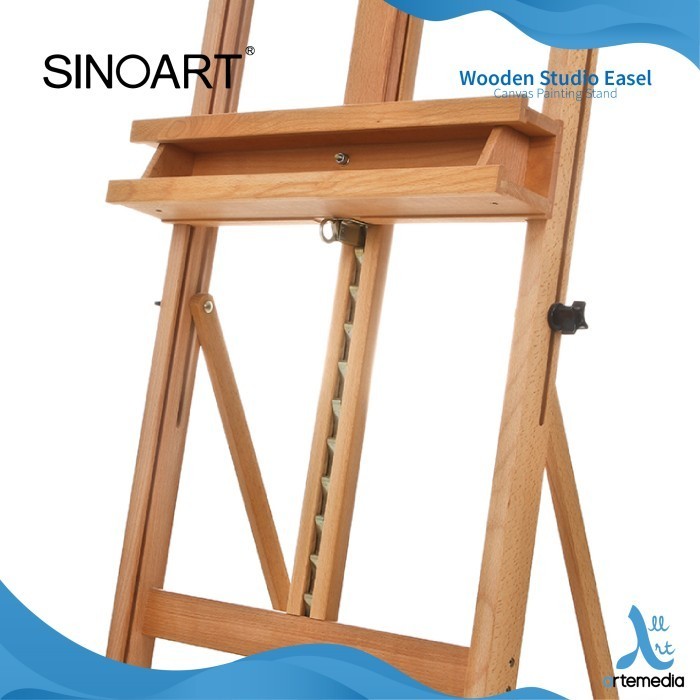 

Easel Lukis Sinoart Studio Wooden Canvas Painting Stand K01