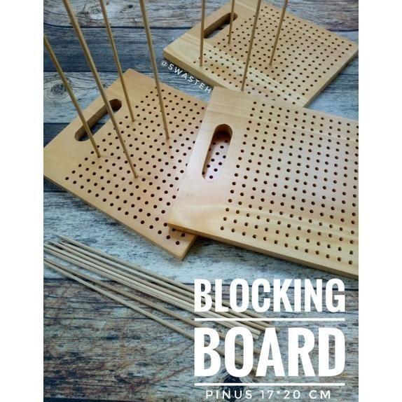 

BLOCKING BOARD/PAPAN BLOCKING MURAH UNTUK RAJUT/RAJUTAN/GRANNY SQUARE