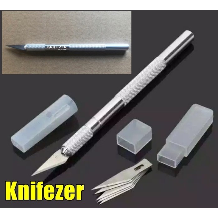 

Cutter pen Pisau IC Precision Knife Craft Sticker Hobby Blade Potong