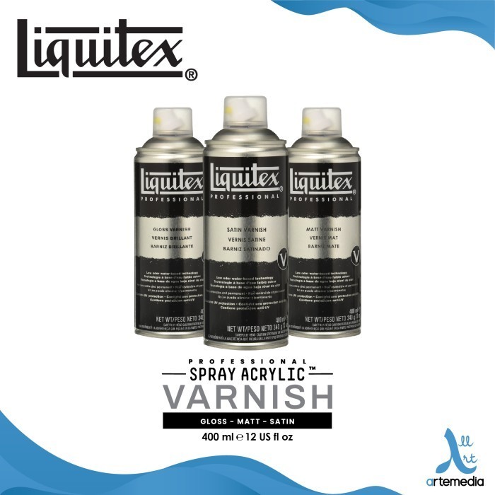 

Ready Pernis Liquitex Professional 400ml Spray Acrylic Varnish