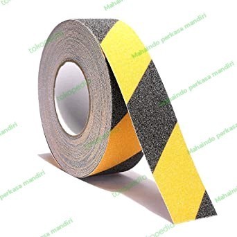 

Anti Slip Tangga/Safety Walk Tape /Lakban Lantai Kasar Stepnoshing 18M