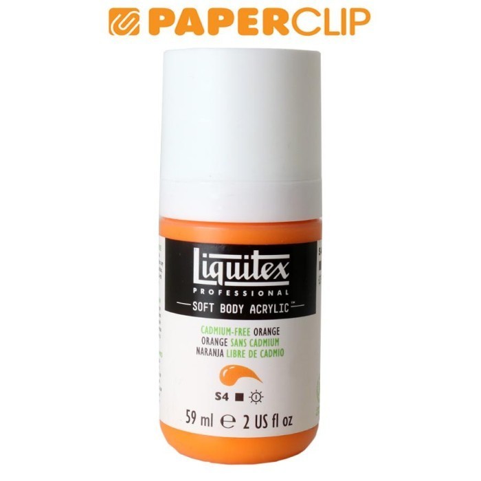 

Ready ACRYLIC SOFT BODY LIQUITEX 1959892 CADMIUM FREE ORANGE
