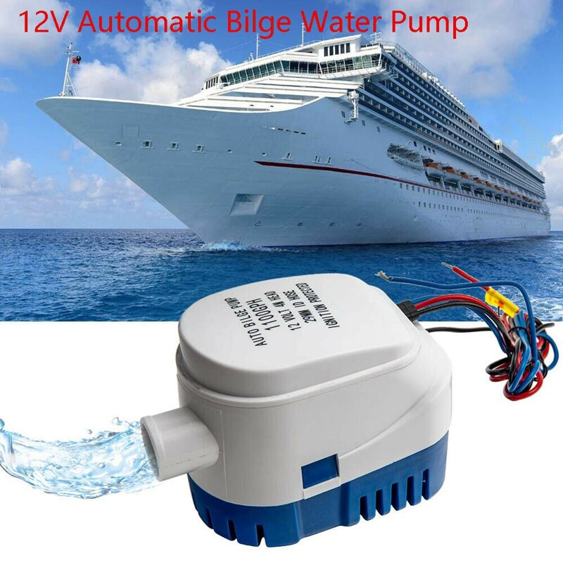 BUYREADY Pompa Air Auto Bilge Pump Submersible 12V 1100 GPH - HYBP1 TERBARU MURAH GARANSI