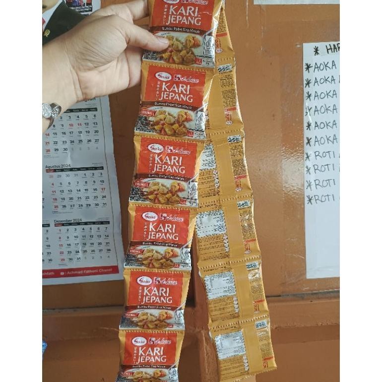 

Ew64 SASA KARI JEPANG Bumbu Padat Siap Makan (12 Sachet @20gr) Viral