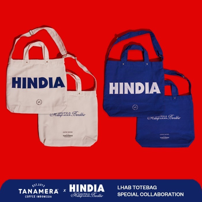 Ready Totebag Hindia x Tanamera Coffee - Lagipula Hidup Akan Berakhir