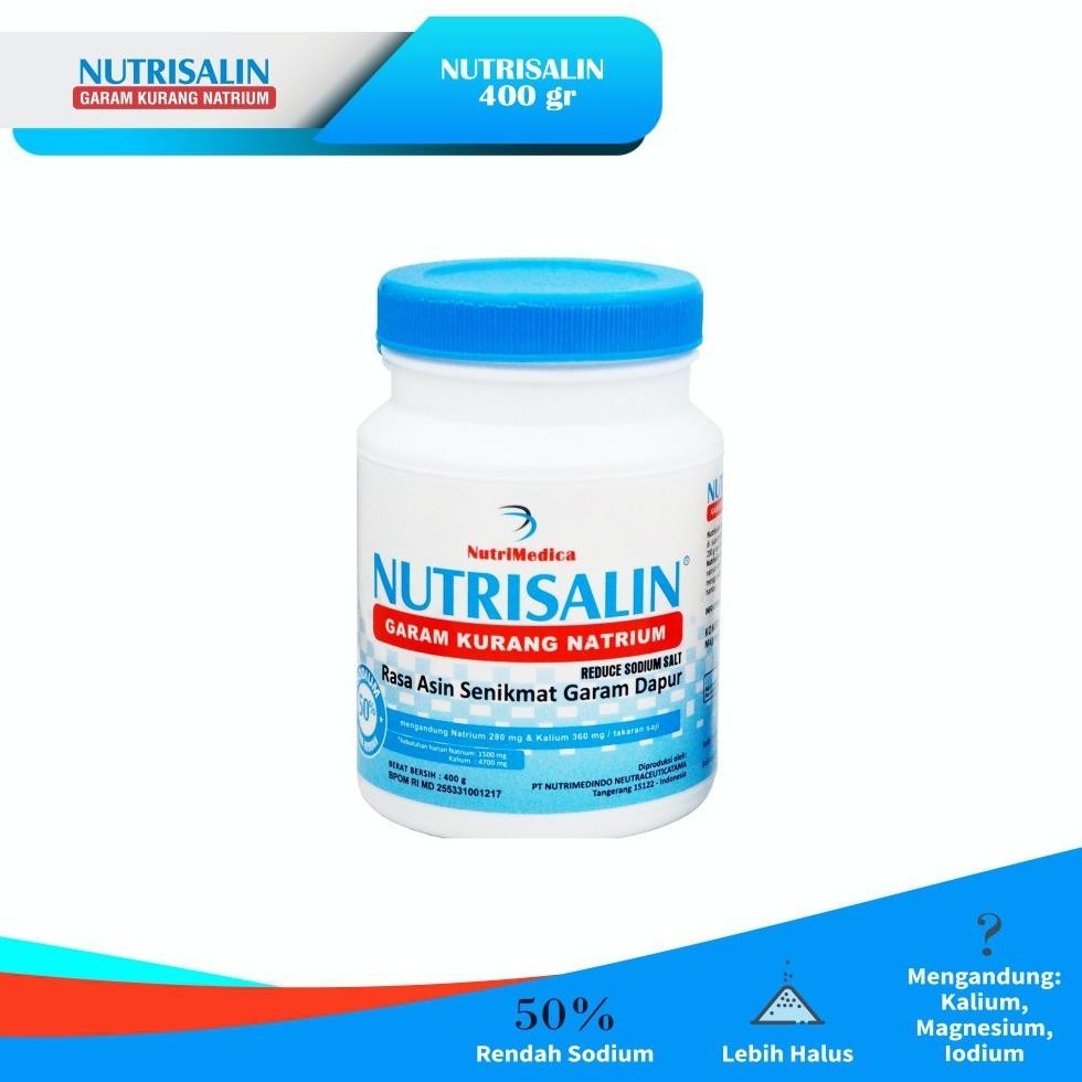 

An85 Nutrisalin Garam Diet 400 gram Berkualitas