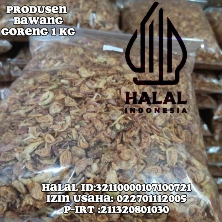 

rwet-23 Bawang goreng grade c 1 kg Hemat