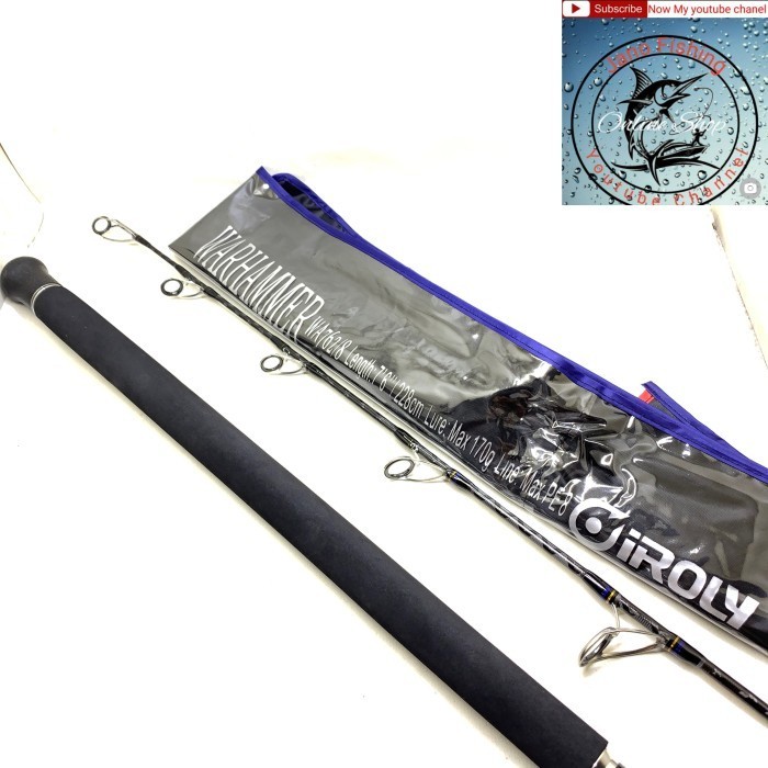 Ready Joran Iroly Warhammer 228cm PE 2 Carbon hollow Popping rod