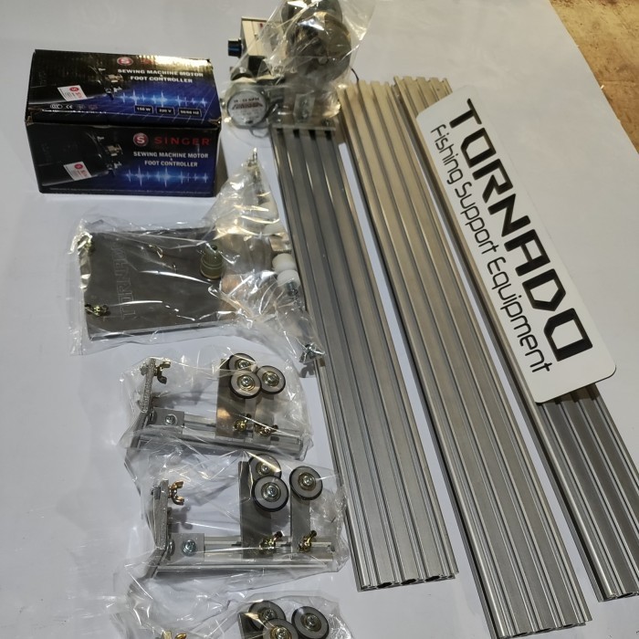 Ready Tornado Rod wrapper atau mesin custom joran premium edition