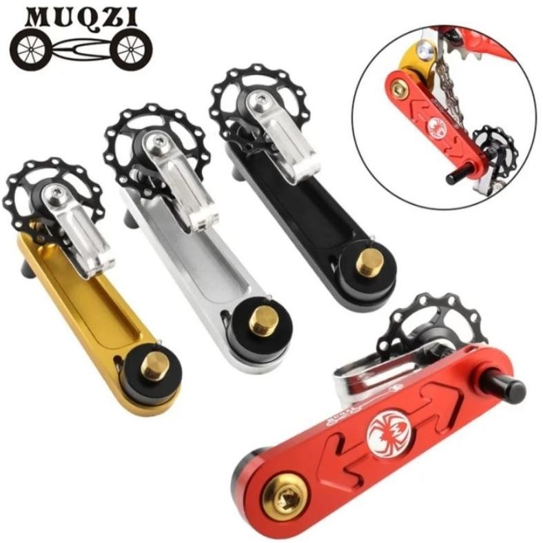 Premium Muqzi Chain Tensioner Rantai Single Speed Sepeda Lipat Fixie MTB Gear RD Hanger Chain