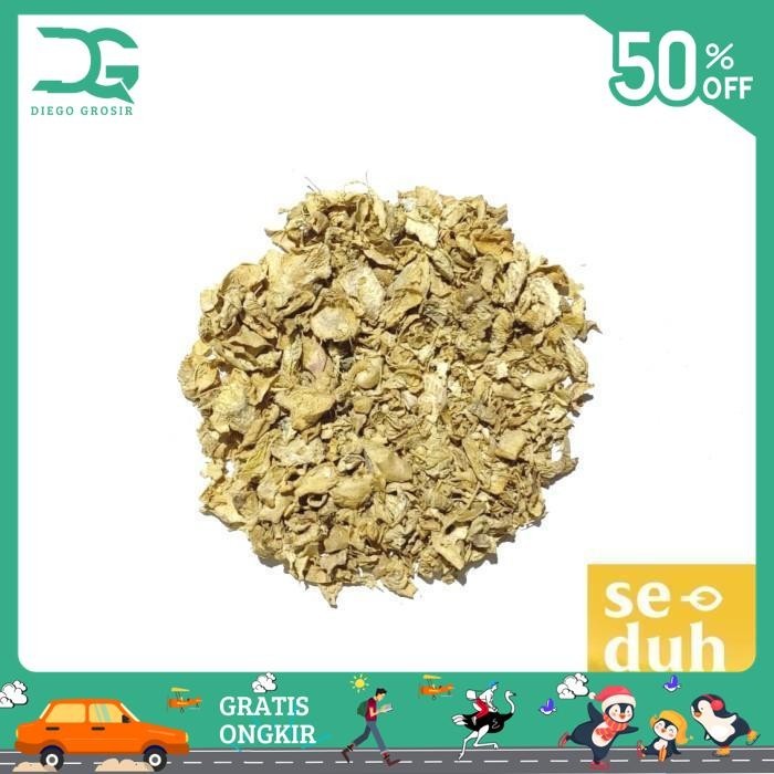

JAHE KERING LOKAL / DRIED GINGER / DEHYDRATED GINGER FLAKES 10 GRAM GRATIS ONGKIR