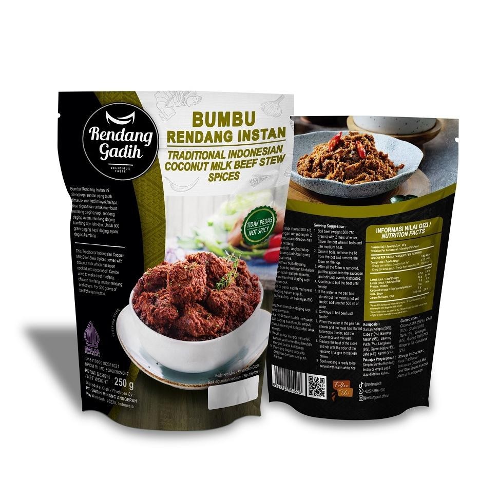 

ukd- Bumbu Rendang Instan 250 g - Rendang Gadih Terlaris