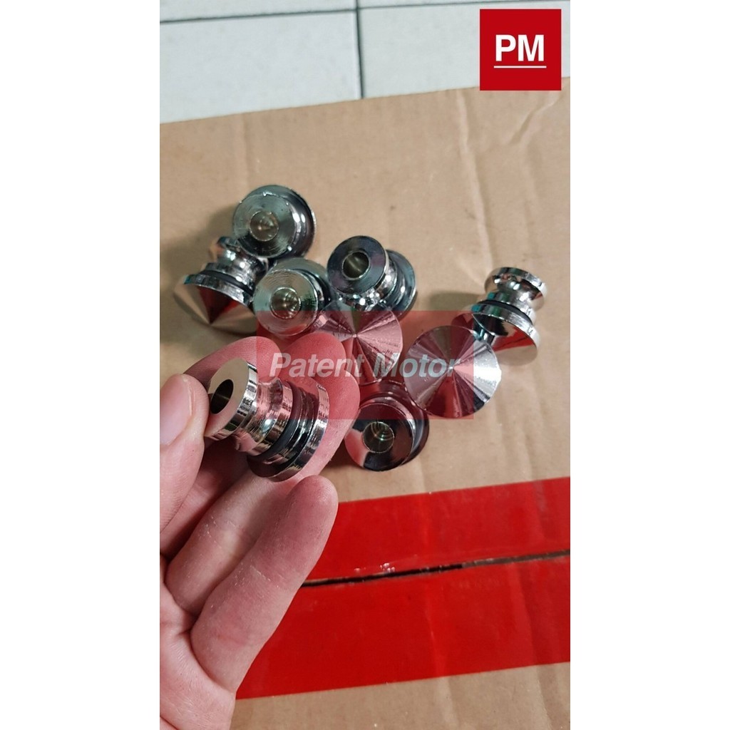 Tutup Baut Monel Tali Kabel Rpm Chrome Krom Yamaha Rx King Scorpio