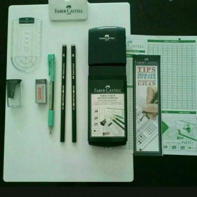 

Paket Ujian Papan acrylic Faber - Castell WS88