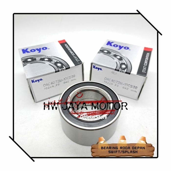 BEARING RODA DEPAN SUZUKI SWIFT SPLASH DAC4072W KOYO