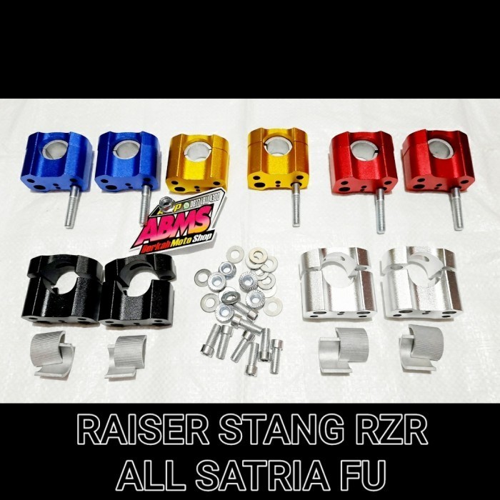 Dudukan Stang Rzr Satria Fu Raiser Stang Rzr Pnp Satria Fu Raiser Cnc