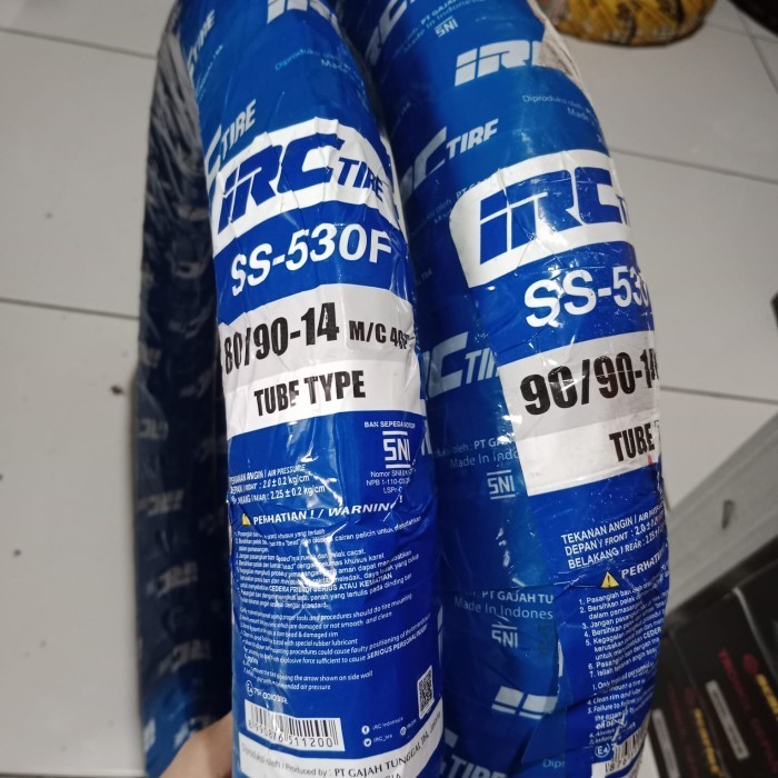 Sepasang Ban Irc (Non Tubles) Motor Beat Vario Scoopy O Soul Beat Fi